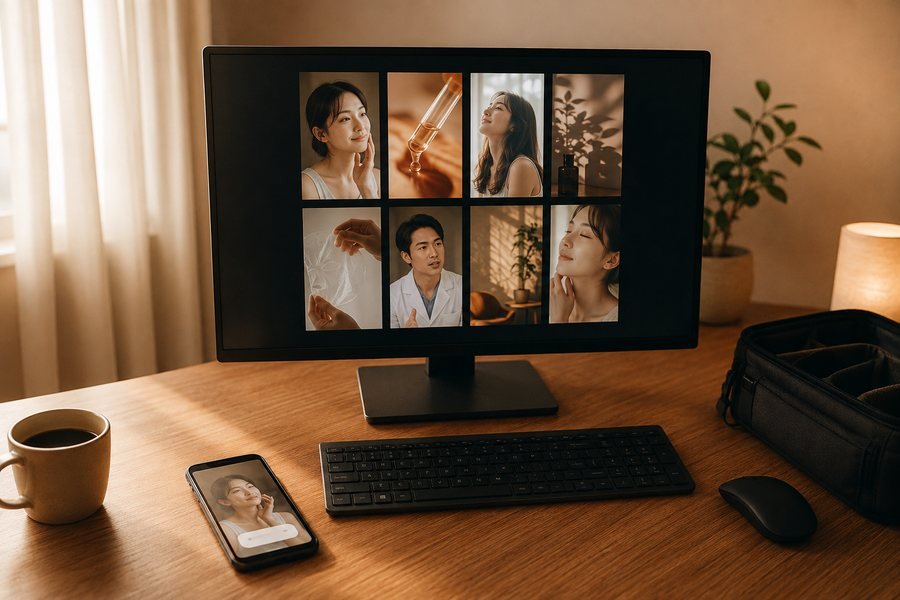 縦型ショート動画の編集画面。字幕付きのクリップを確認している様子。